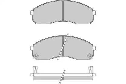 Комплект тормозных колодок E.T.F. 12-1039