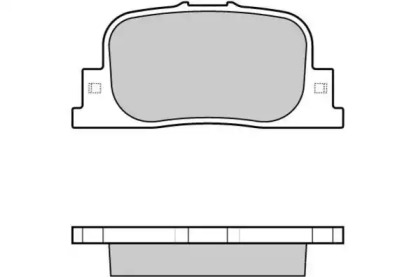 Комплект тормозных колодок E.T.F. 12-1063
