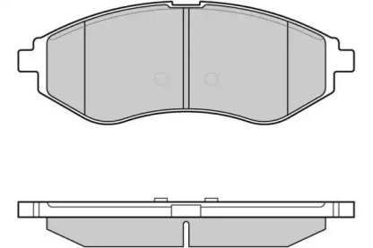 Комплект тормозных колодок E.T.F. 12-1111