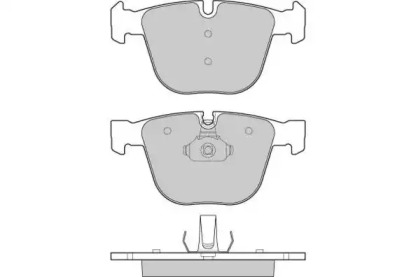 Комплект тормозных колодок E.T.F. 12-1115