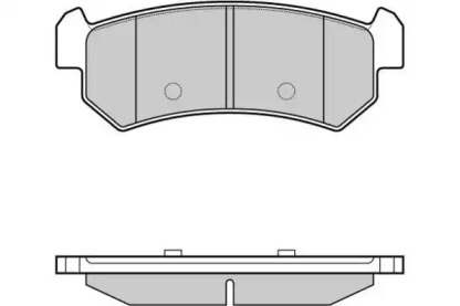 Комплект тормозных колодок E.T.F. 12-1148