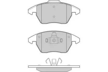 Комплект тормозных колодок E.T.F. 12-1174