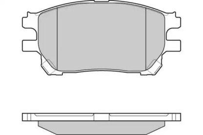 Комплект тормозных колодок E.T.F. 12-1191