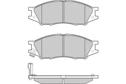 Комплект тормозных колодок E.T.F. 12-1208