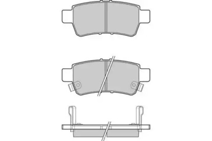 Комплект тормозных колодок E.T.F. 12-1259