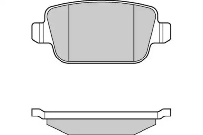 Комплект тормозных колодок E.T.F. 12-1300