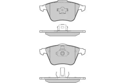Комплект тормозных колодок E.T.F. 12-1301