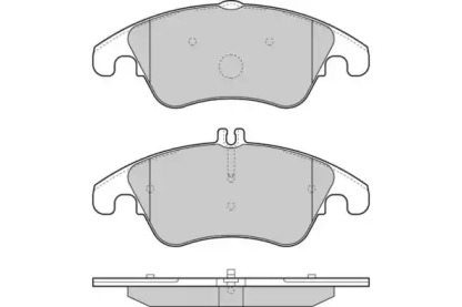 Комплект тормозных колодок E.T.F. 12-1317
