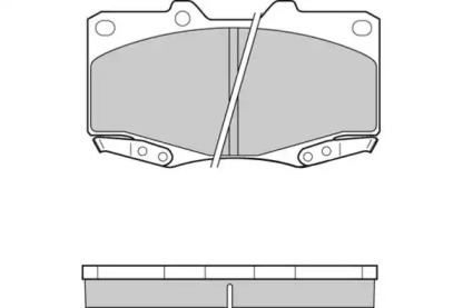 Комплект тормозных колодок E.T.F. 12-1319