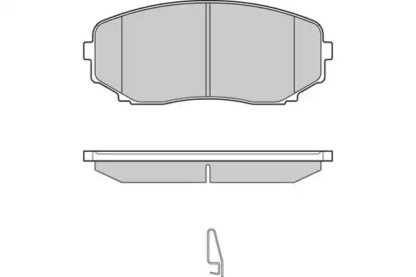 Комплект тормозных колодок E.T.F. 12-1332