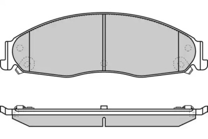 Комплект тормозных колодок E.T.F. 12-1344
