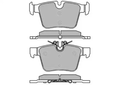 Комплект тормозных колодок E.T.F. 12-1616