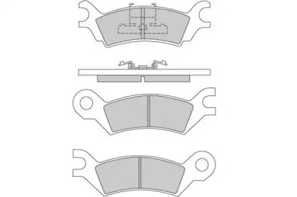 Комплект тормозных колодок E.T.F. 12-0251