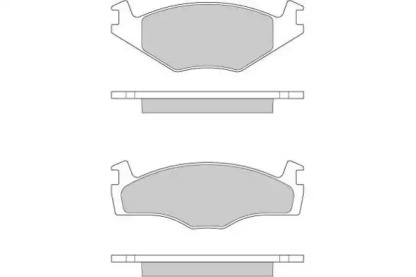 Комплект тормозных колодок E.T.F. 12-0260
