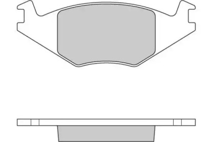 Комплект тормозных колодок E.T.F. 12-0262