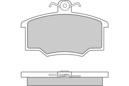 Комплект тормозных колодок E.T.F. 12-0281