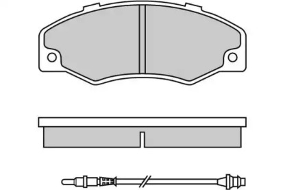 Комплект тормозных колодок E.T.F. 12-0320