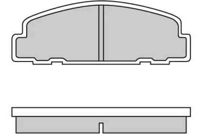 Комплект тормозных колодок E.T.F. 12-0329