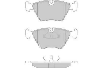 Комплект тормозных колодок E.T.F. 12-0381