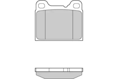 Комплект тормозных колодок E.T.F. 12-0383