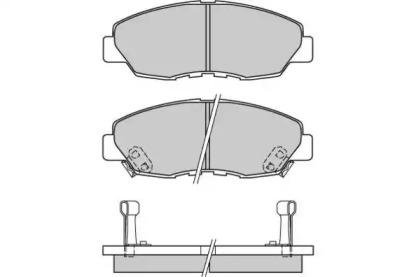 Комплект тормозных колодок E.T.F. 12-0482