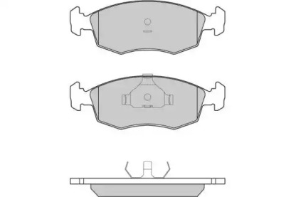 Комплект тормозных колодок E.T.F. 12-0499