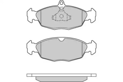 Комплект тормозных колодок E.T.F. 12-0520