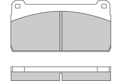 Комплект тормозных колодок E.T.F. 12-5237