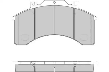 Комплект тормозных колодок E.T.F. 12-5251