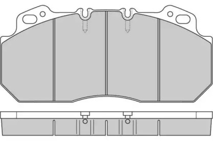 Комплект тормозных колодок E.T.F. 12-5280