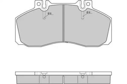 Комплект тормозных колодок E.T.F. 12-5289
