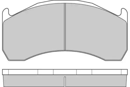 Комплект тормозных колодок E.T.F. 12-5320