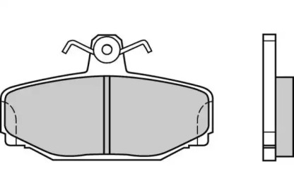 Комплект тормозных колодок E.T.F. 12-0542