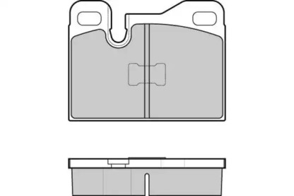 Комплект тормозных колодок E.T.F. 12-0555