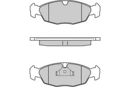 Комплект тормозных колодок E.T.F. 12-0584