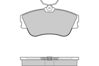 Комплект тормозных колодок E.T.F. 12-0625