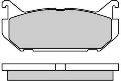 Комплект тормозных колодок E.T.F. 12-0632