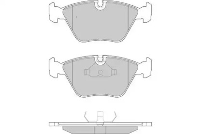 Комплект тормозных колодок E.T.F. 12-0665