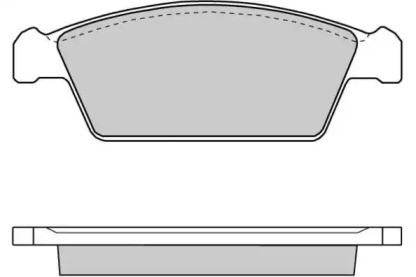 Комплект тормозных колодок E.T.F. 12-0668