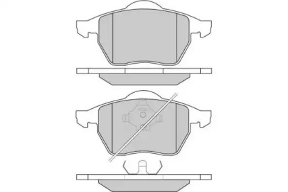 Комплект тормозных колодок E.T.F. 12-0679