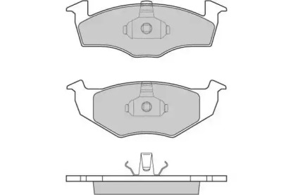 Комплект тормозных колодок E.T.F. 12-0682