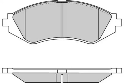 Комплект тормозных колодок E.T.F. 12-0718