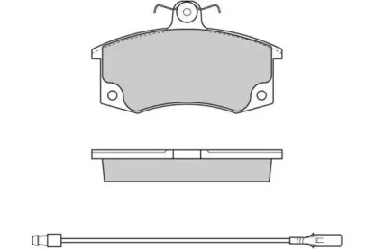 Комплект тормозных колодок E.T.F. 12-0735