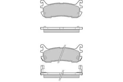 Комплект тормозных колодок E.T.F. 12-0759