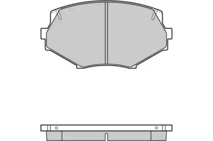 Комплект тормозных колодок E.T.F. 12-0760