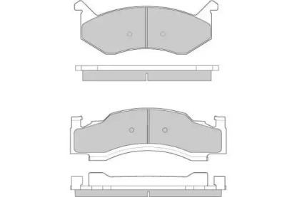 Комплект тормозных колодок E.T.F. 12-0794
