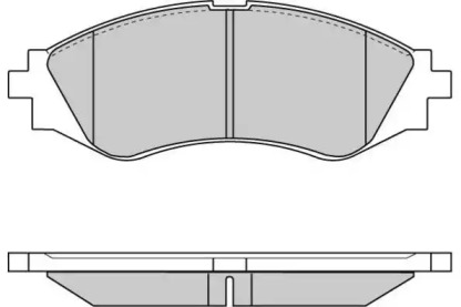 Комплект тормозных колодок E.T.F. 12-0833