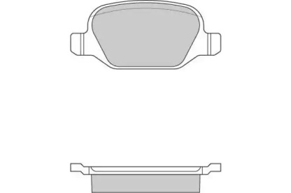 Комплект тормозных колодок E.T.F. 12-0890