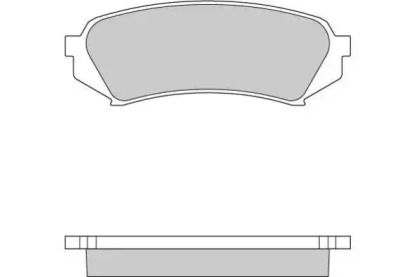 Комплект тормозных колодок E.T.F. 12-0899