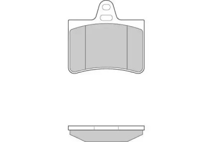 Комплект тормозных колодок E.T.F. 12-0938